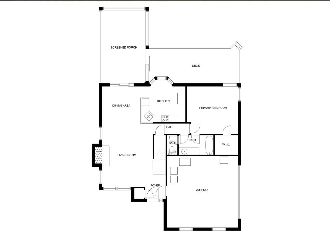 207 Montclair Loop Daphne, AL 36526 - Photo 31 of 32 Level 1 Floor Plan