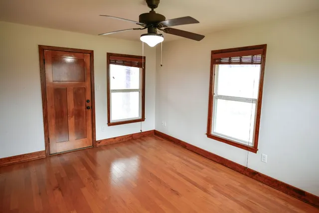 a room with storage and utility