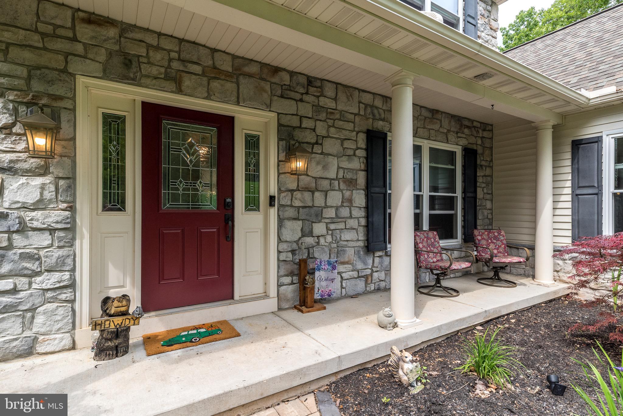226 Overlook Road Morgantown, PA 19543 - Photo 6 of 63 Stone front porch