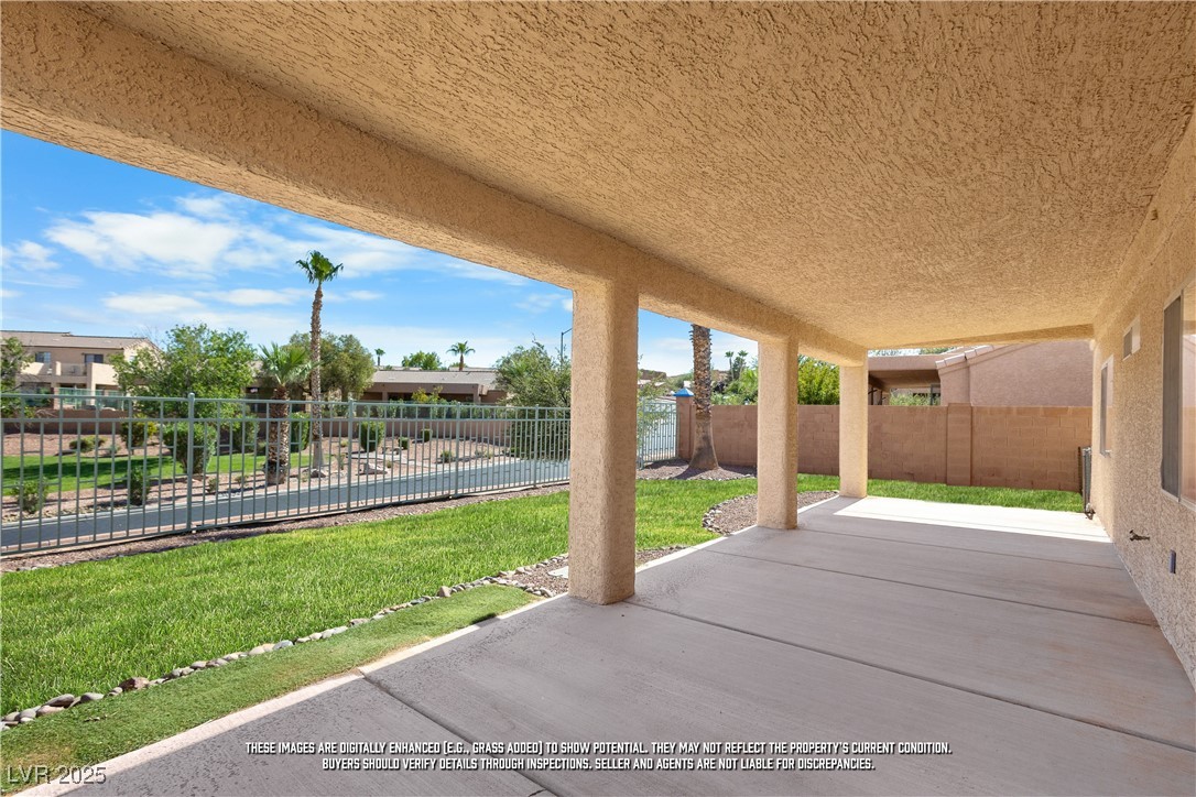 490 Ruby Drive Mesquite, NV 89027 - Photo 16 of 23 View of patio / terrace