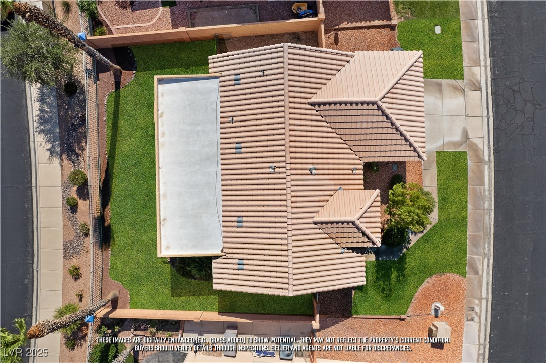 490 Ruby Drive Mesquite, NV 89027 - Photo 23 of 23 Aerial view of property and surrounding area