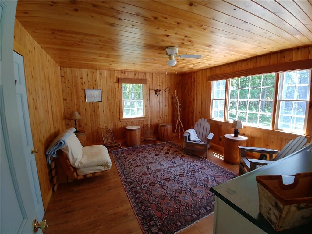 79 Moxie Cove Road Round Pond, ME 04564 - Photo 33 of 35 Finished room inside of Cottage. ...