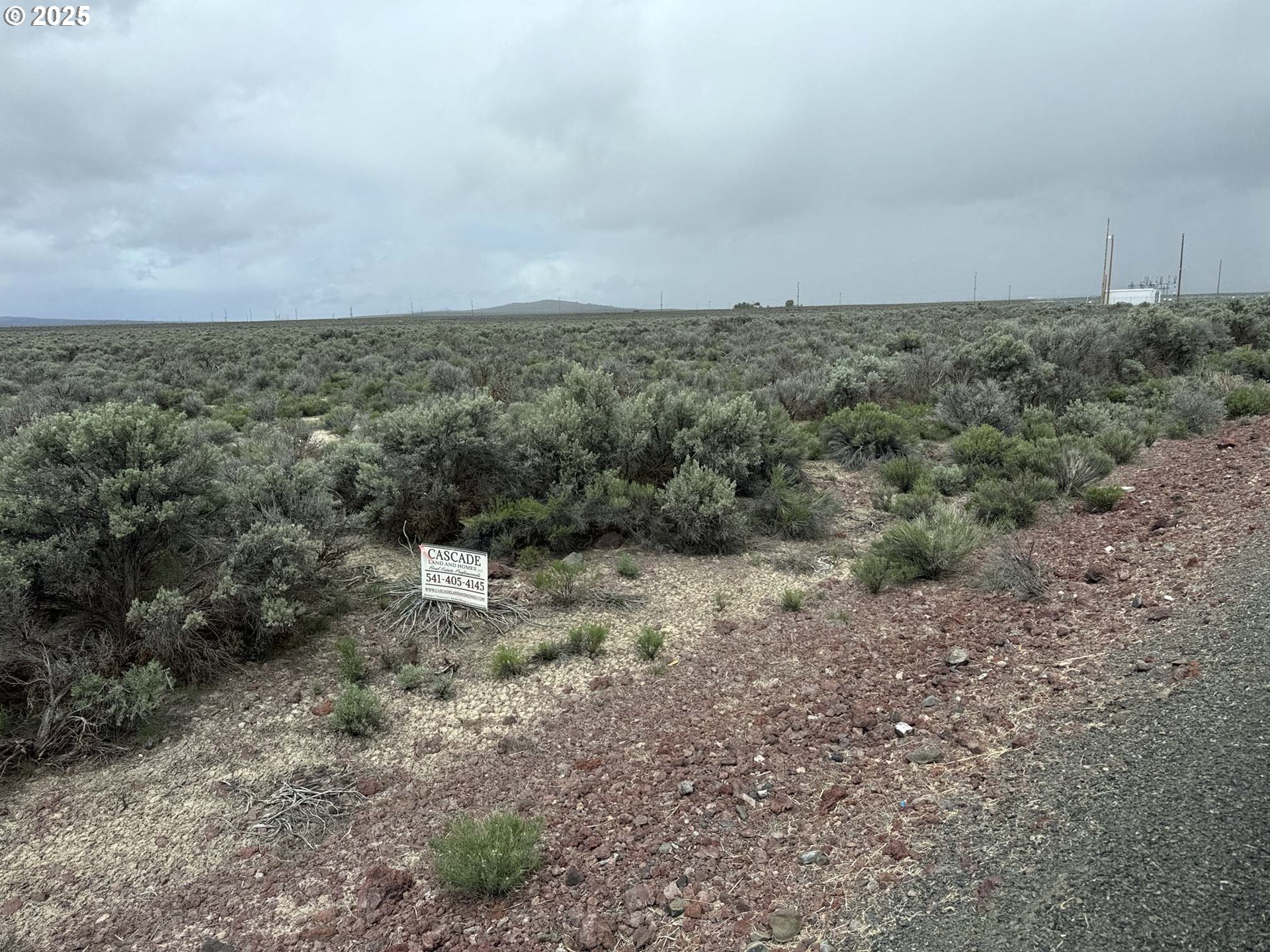Fossil Lake Road, Unit 100 Christmas Valley, OR 97641 - Photo 16 of 21 a view of a dry yard with lots of trees