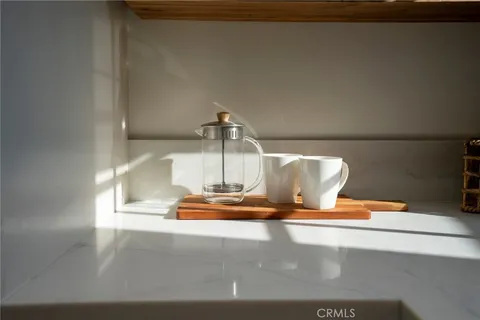 a close view of sink