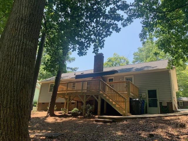 7908 Pleasant Ridge Road Raleigh, NC 27615 - Photo 31 of 31 Rear House View