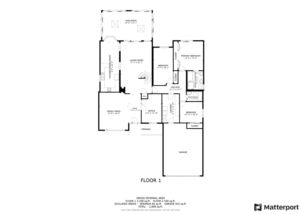 25326 Avenida Cappela Valencia, CA 91355 - Photo 47 of 48 a picture of a floor plan