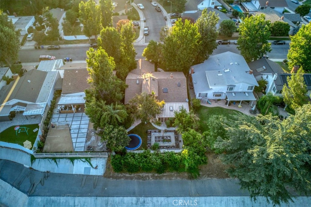 25326 Avenida Cappela Valencia, CA 91355 - Photo 35 of 48 an aerial view of a house