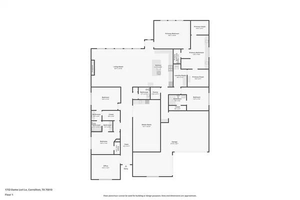 $5,000 | 1732 Dame Lori Lane, Carrollton, TX 75010