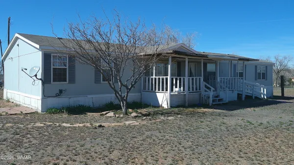 a view of a small house