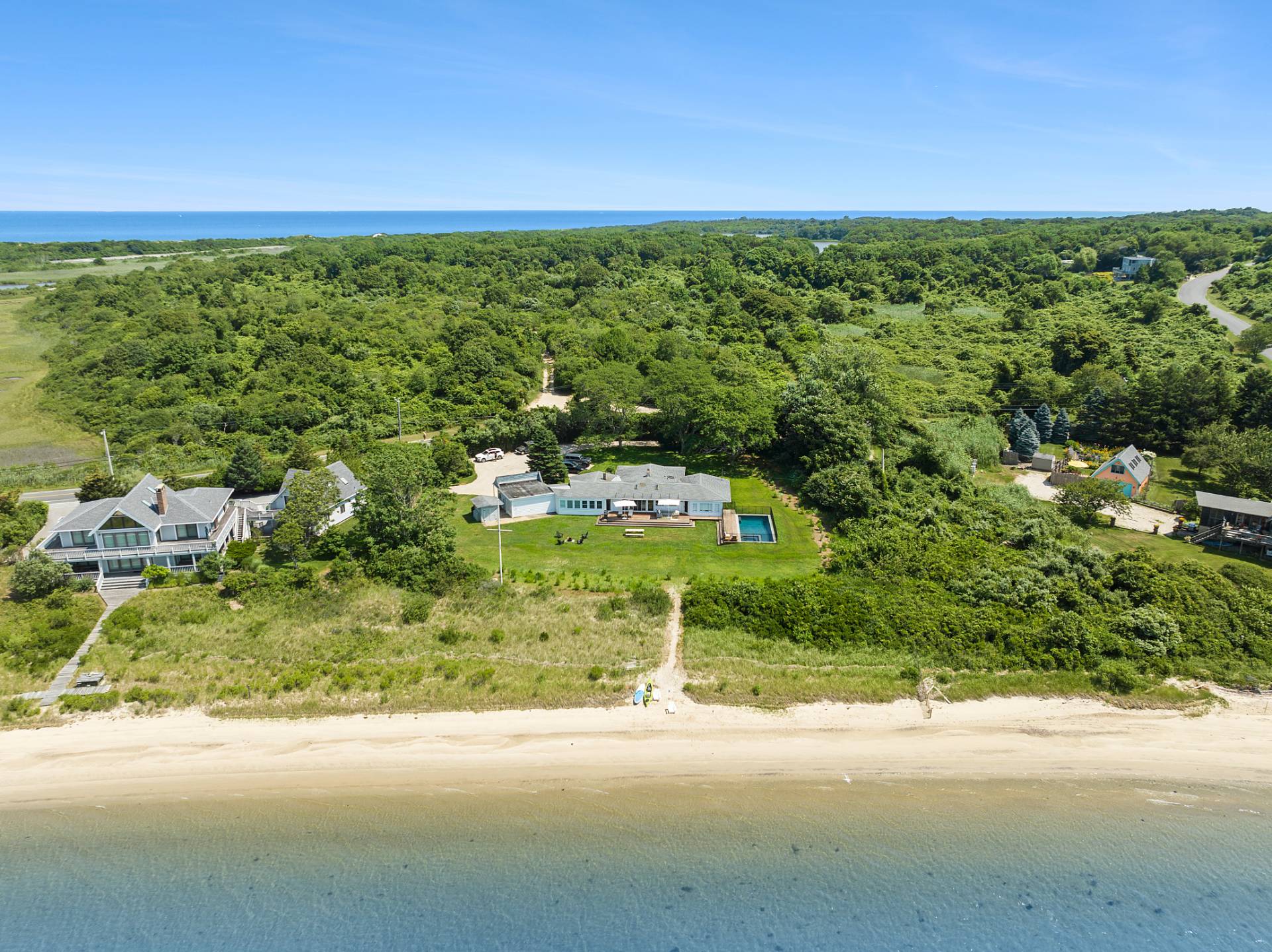 351 East Lake Drive Montauk, NY 11954 - Photo 27 of 30 a view of a yard with an outdoor space