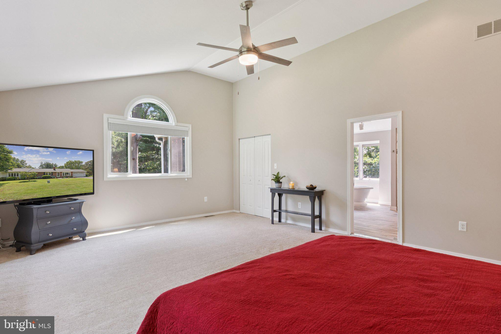 346 Edgewater Road Pasadena, MD 21122 - Photo 22 of 75 a bedroom with a bed and a window