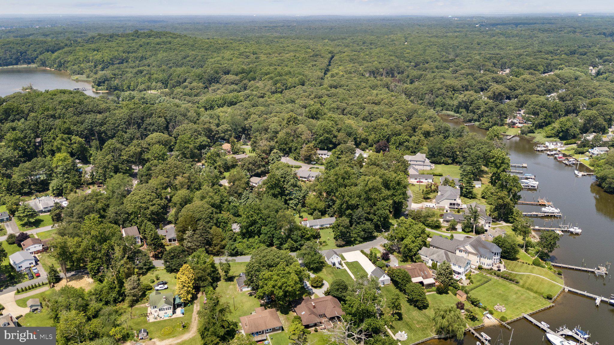 346 Edgewater Road Pasadena, MD 21122 - Photo 61 of 75 an aerial view of a houses with a yard