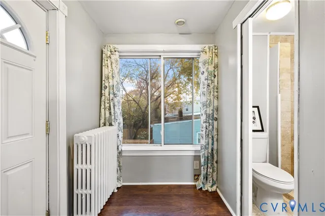 a bathroom with a sink a vanity and a mirror