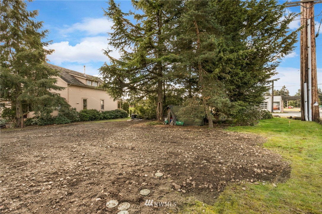 31 Center Road Chimacum, WA 98325 - Photo 28 of 35 a view of a yard with a tree