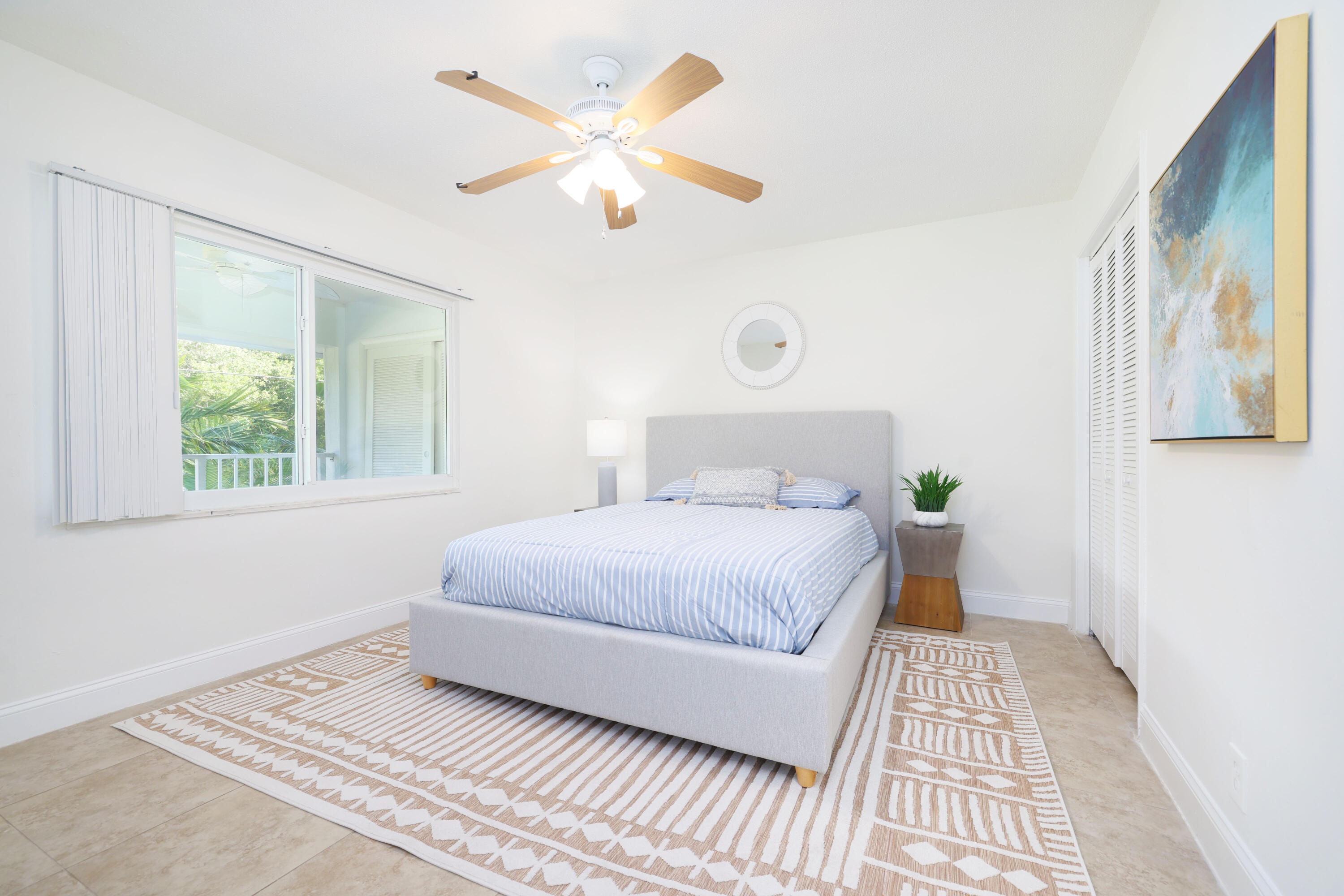 501 North Ocean Boulevard Boca Raton, FL 33432 - Photo 8 of 12 a bedroom with a large bed and a window