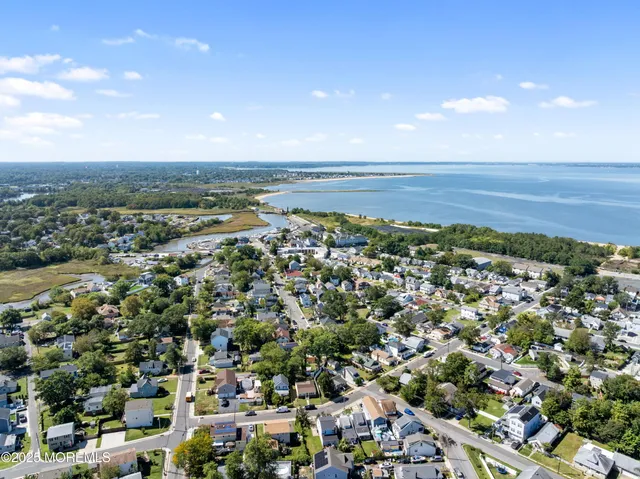 an aerial view of a city with lots of residential buildings