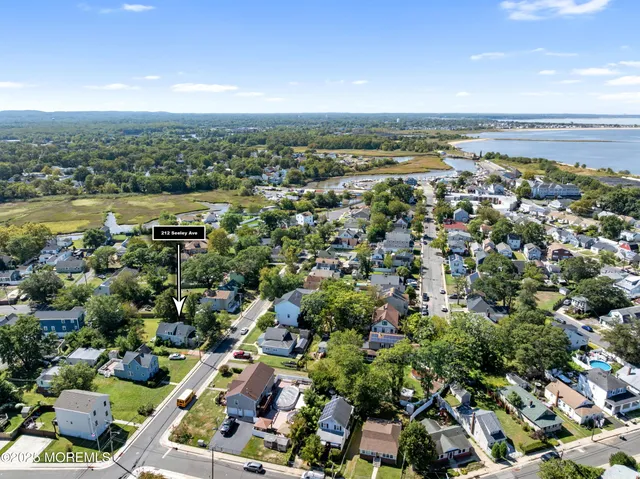 a view of city and ocean