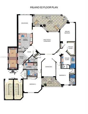 $2,400,000 | 13621 Deering Bay Drive, Unit 502, Coral Gables, FL 33158