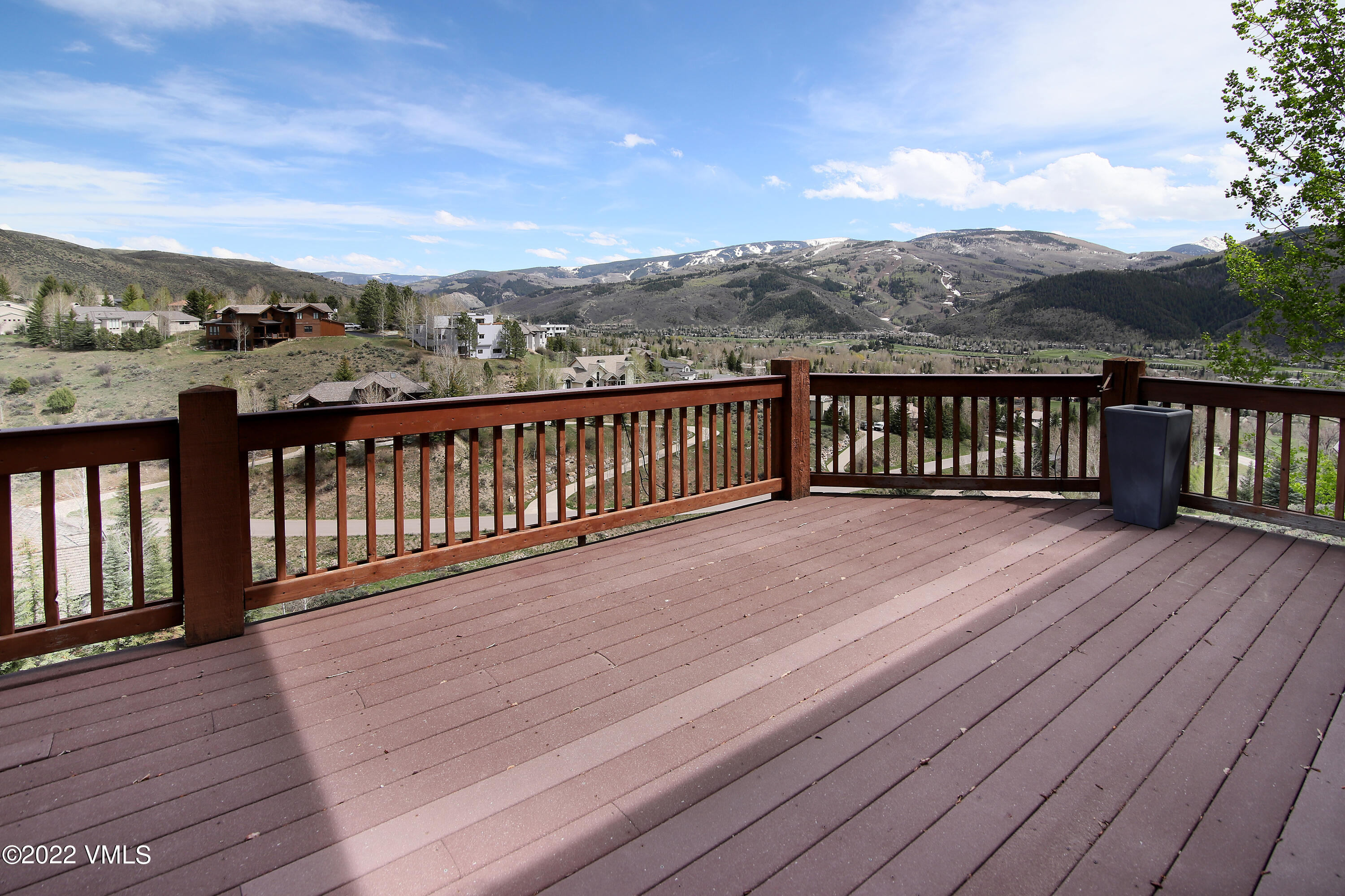11 Chute Circle Edwards, CO 81632 - Photo 8 of 18 a view of balcony with wooden floor and fence
