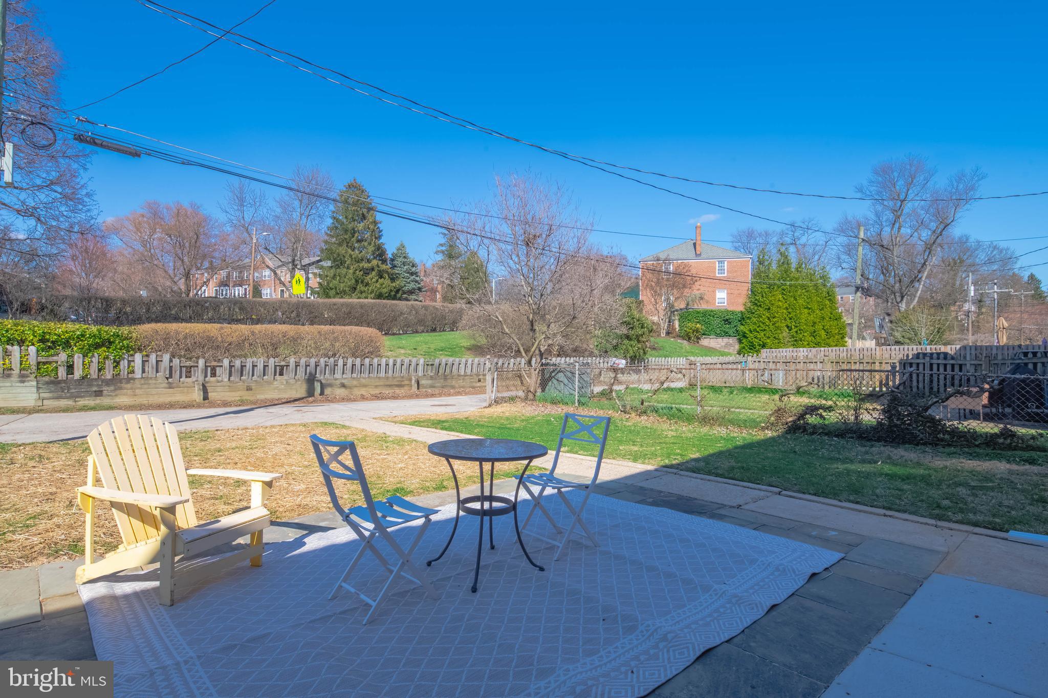 136 Dumbarton Road Baltimore, MD 21212 - Photo 37 of 42 Flat yard backs up to open green space