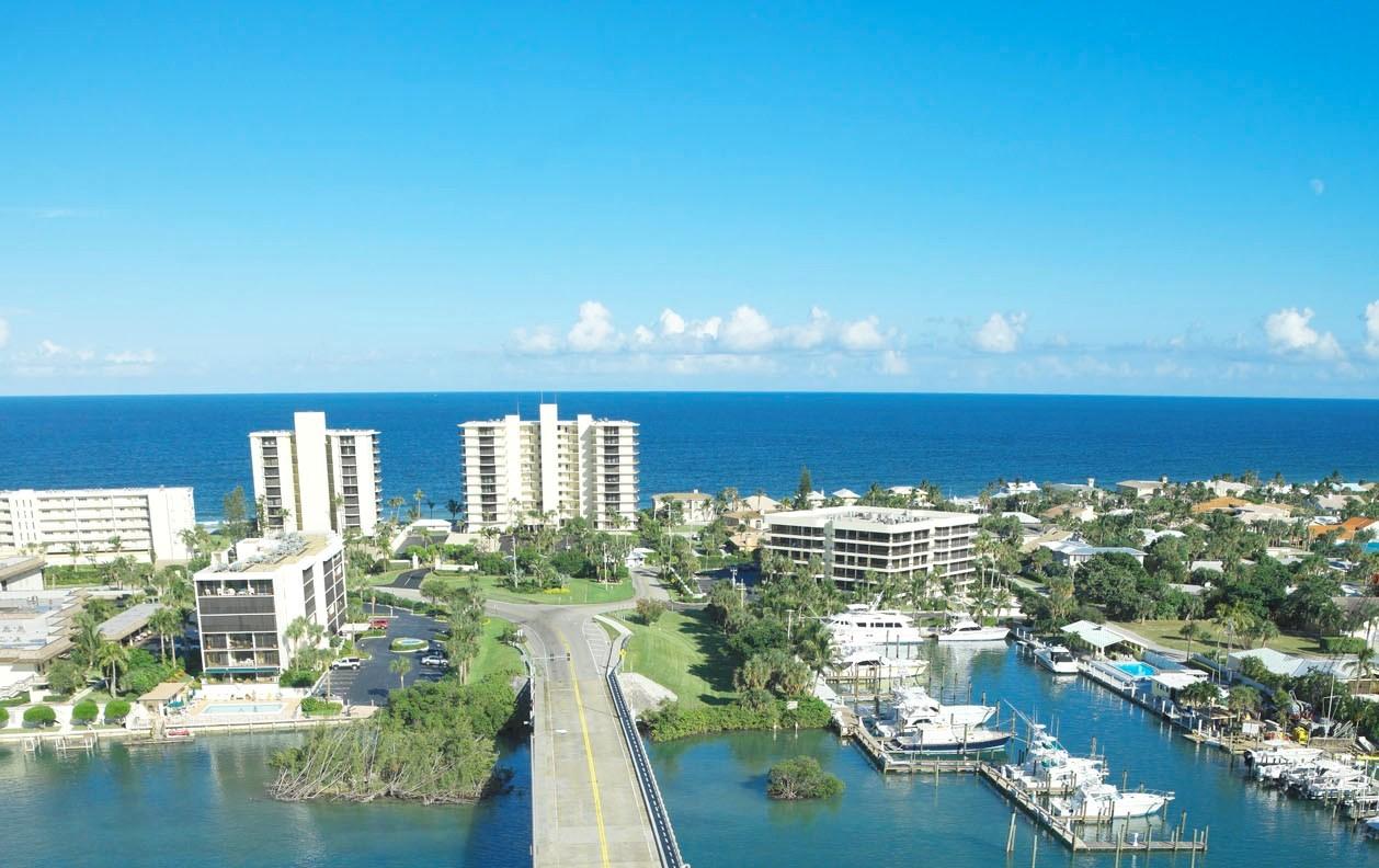 200 South Beach Road, Unit 102 Tequesta, FL 33469 - Photo 14 of 33 ocean towers aerial