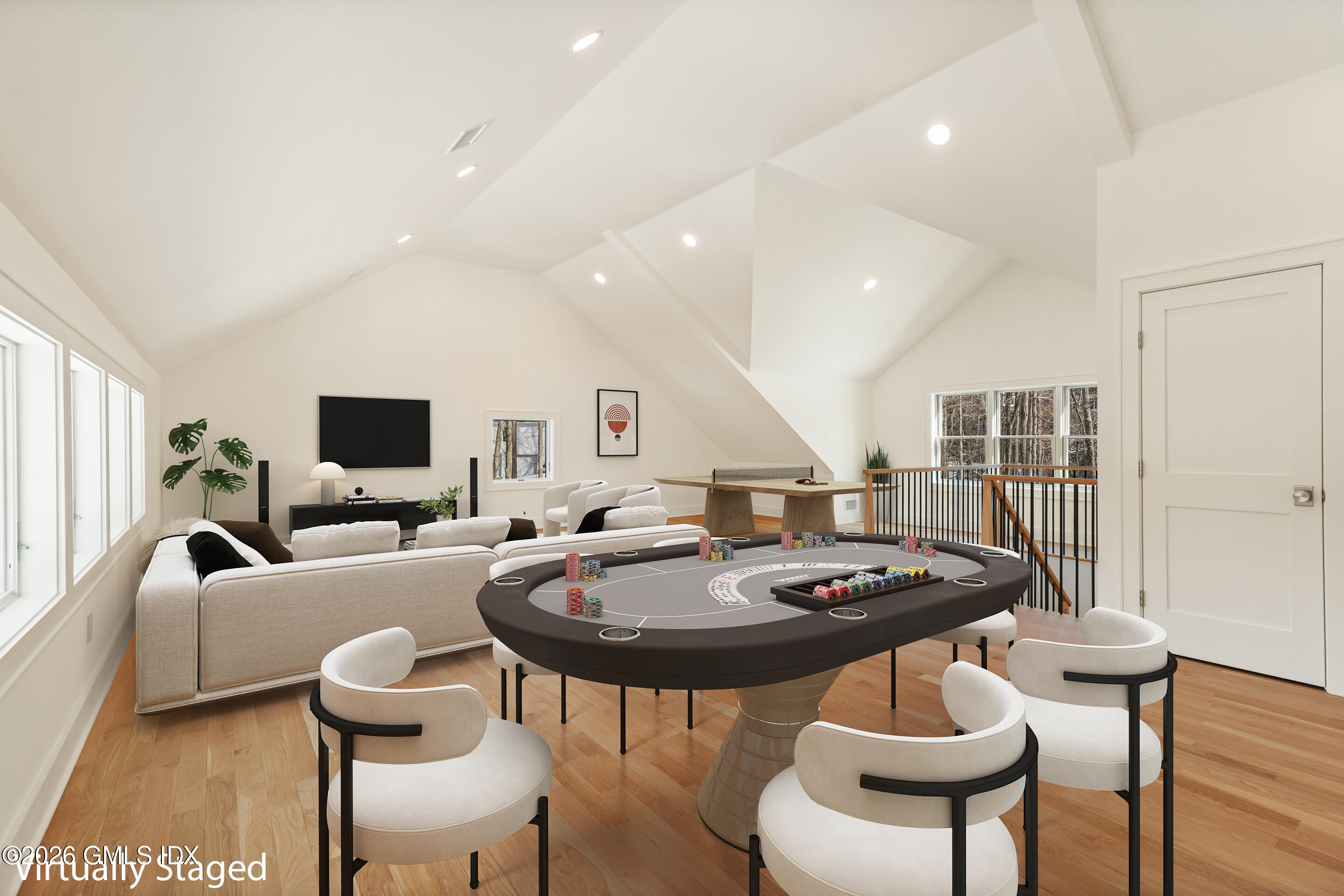 403 Stanwich Road Greenwich, CT 06830 - Photo 6 of 31 a living room with furniture and a flat screen tv