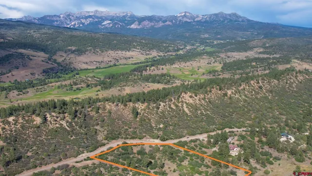 a view of lake with mountain