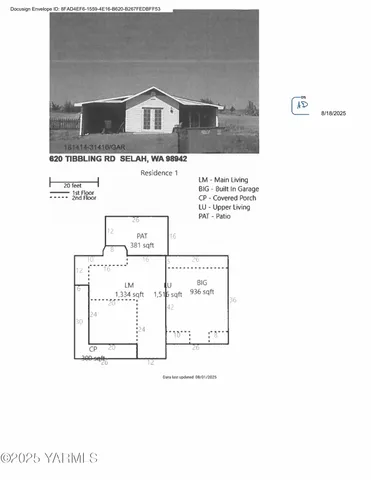 $800,000 | 620 Tibbling Road, Selah, WA 98942