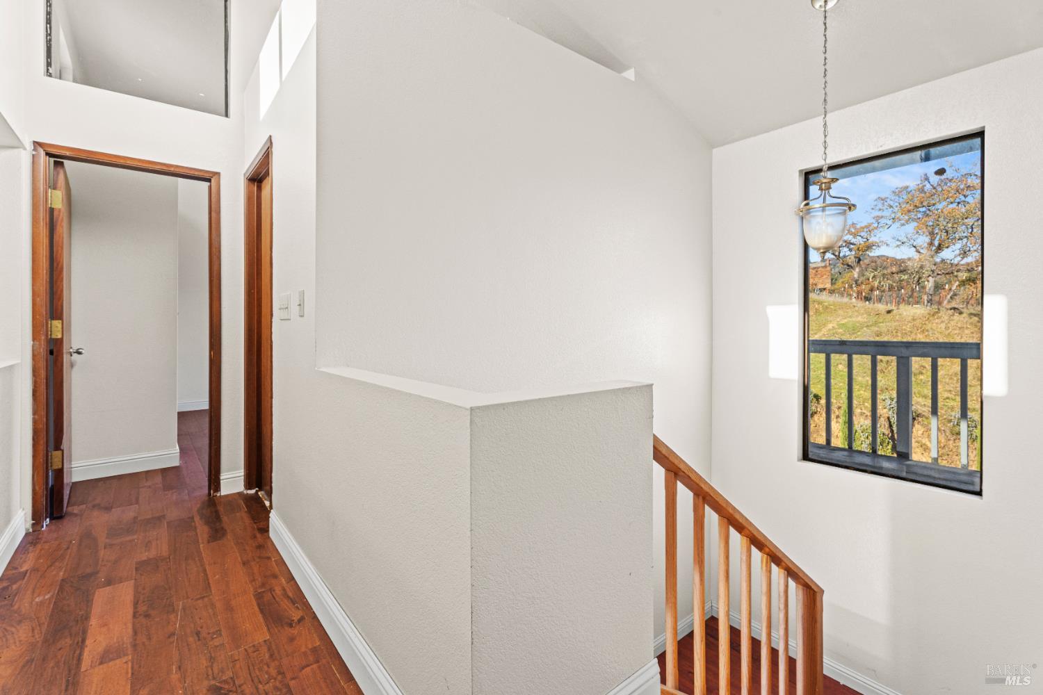 6620 Robinson Creek Road Ukiah, CA 95482 - Photo 31 of 47 a view of a hallway with wooden floor and cabinet