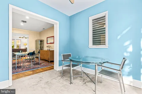 a room with furniture and a window