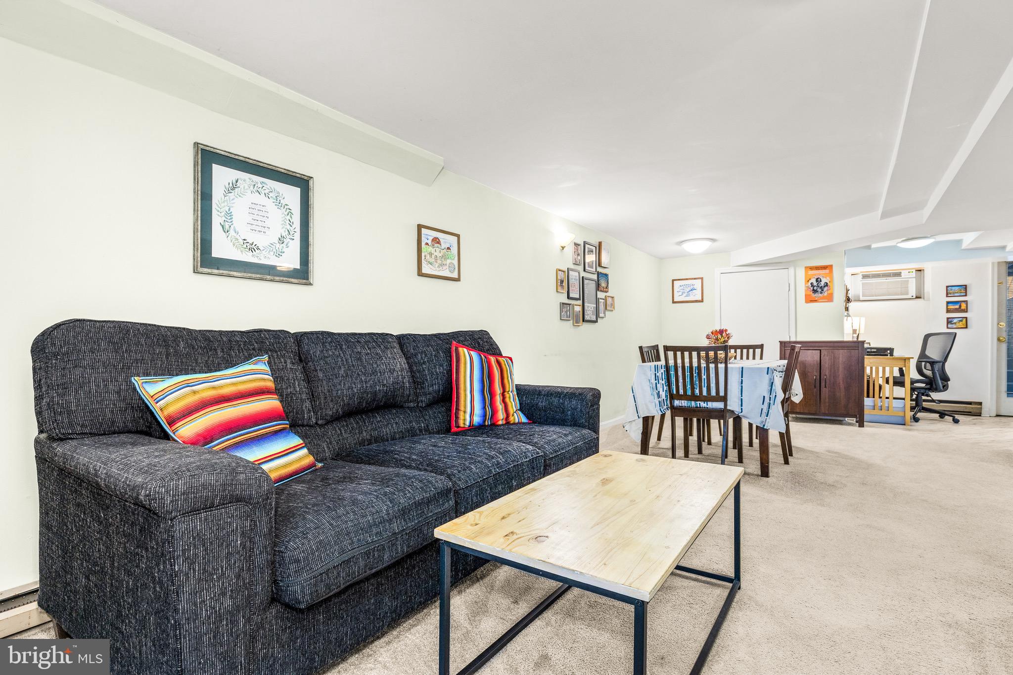 1716 Irving Street Northwest Washington, DC 20010 - Photo 33 of 43 a living room with furniture and painting on the wall