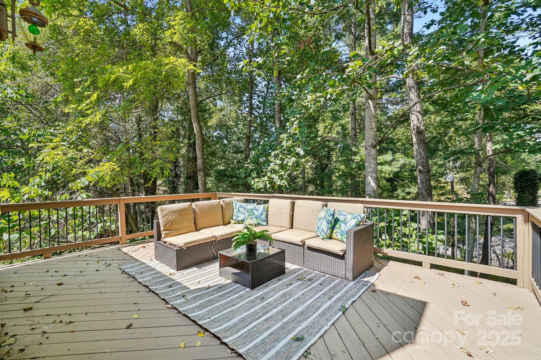 147 Cedar Lane Arden, NC 28704 - Photo 33 of 48 a view of balcony with furniture