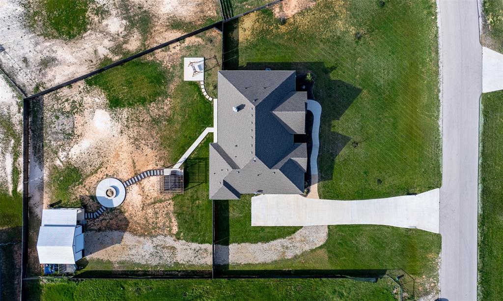 111 Bluegrass Trail Springtown, TX 76082 - Photo 36 of 37 Aerial view of home and lot.