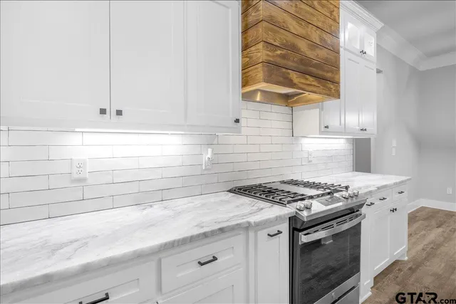 an empty room with fan