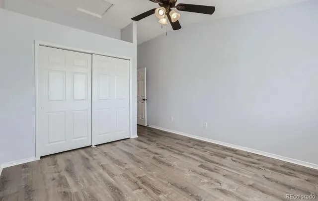 wooden floor in an empty room