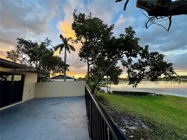a view of outdoor space and yard
