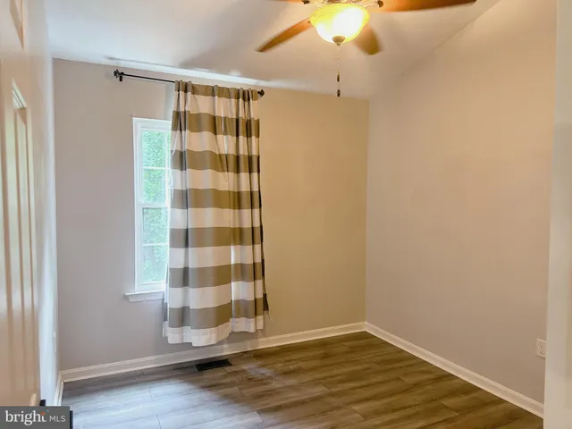 wooden floor in an empty room