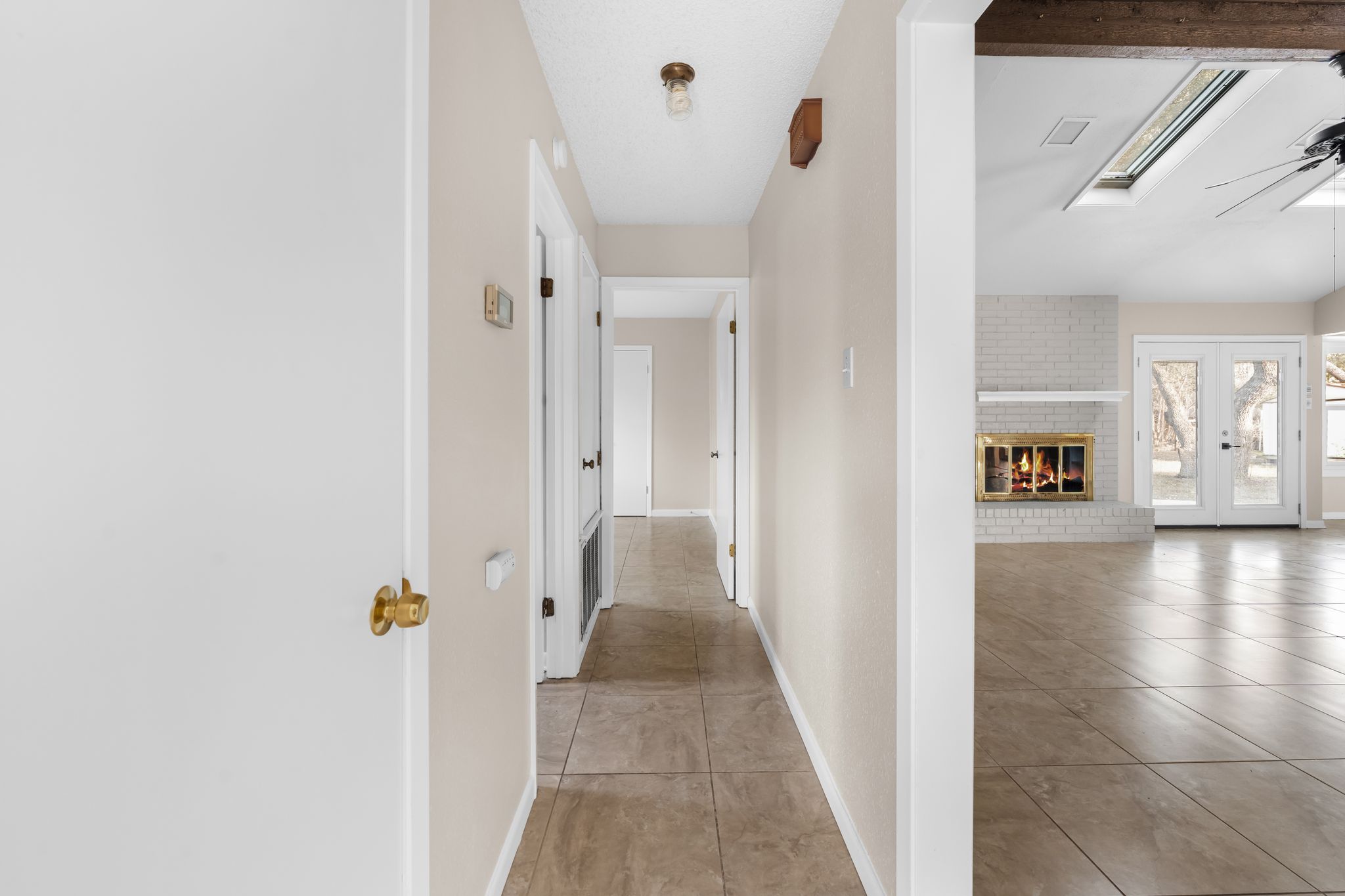 13203 Stillforest Street Austin, TX 78729 - Photo 26 of 33 a view of a hallway view with staircase