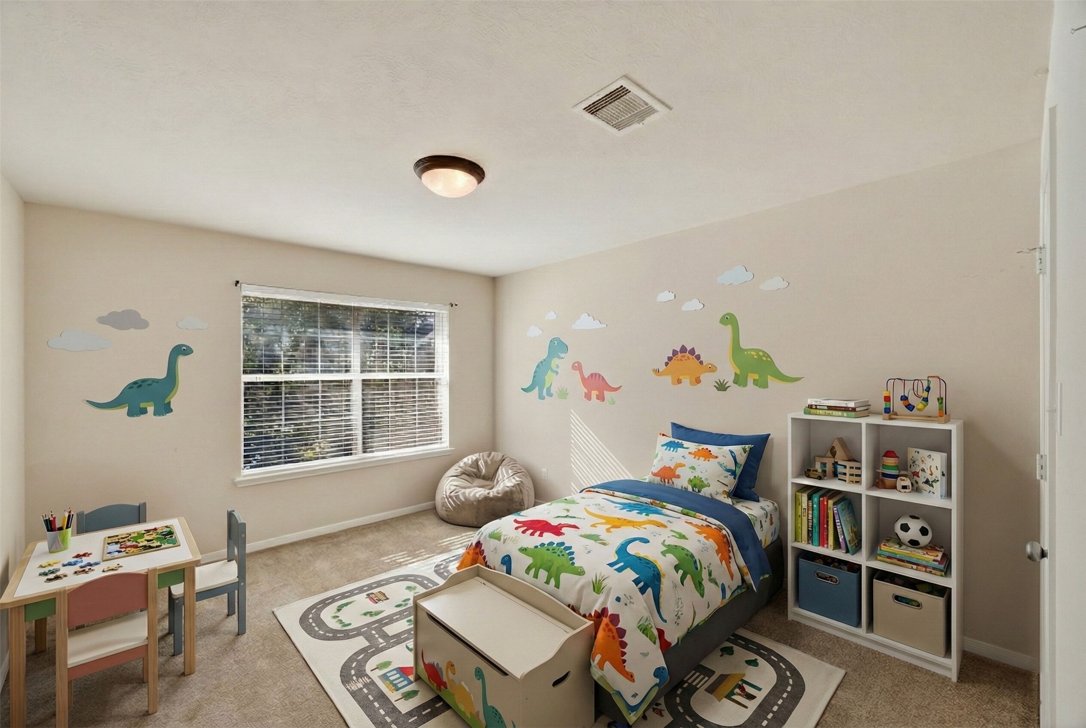 14903 Hurst Point Lane Houston, TX 77049 - Photo 15 of 17 a bedroom with a bed and a window