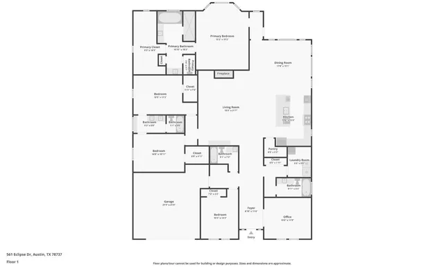 $799,900 | 561 Eclipse Drive, Austin, TX 78737