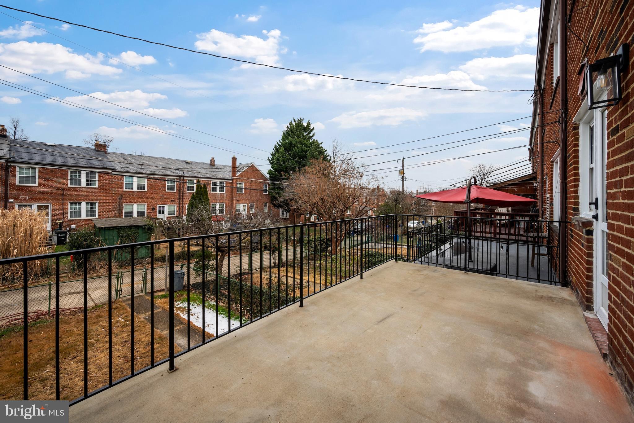 323 Stratford Road Baltimore, MD 21228 - Photo 29 of 35 a view of a balcony