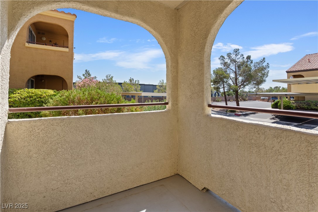 7950 West Flamingo Road, Unit 1039 Las Vegas, NV 89147 - Photo 25 of 26 View of balcony