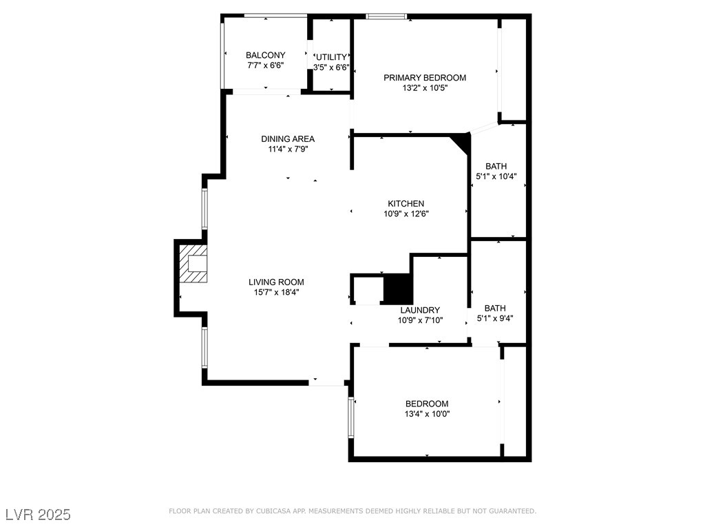 7950 West Flamingo Road, Unit 1039 Las Vegas, NV 89147 - Photo 26 of 26 View of property floor plan