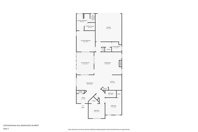 $437,500 | 2142 Eisenhower Avenue, Bogart, GA 30622