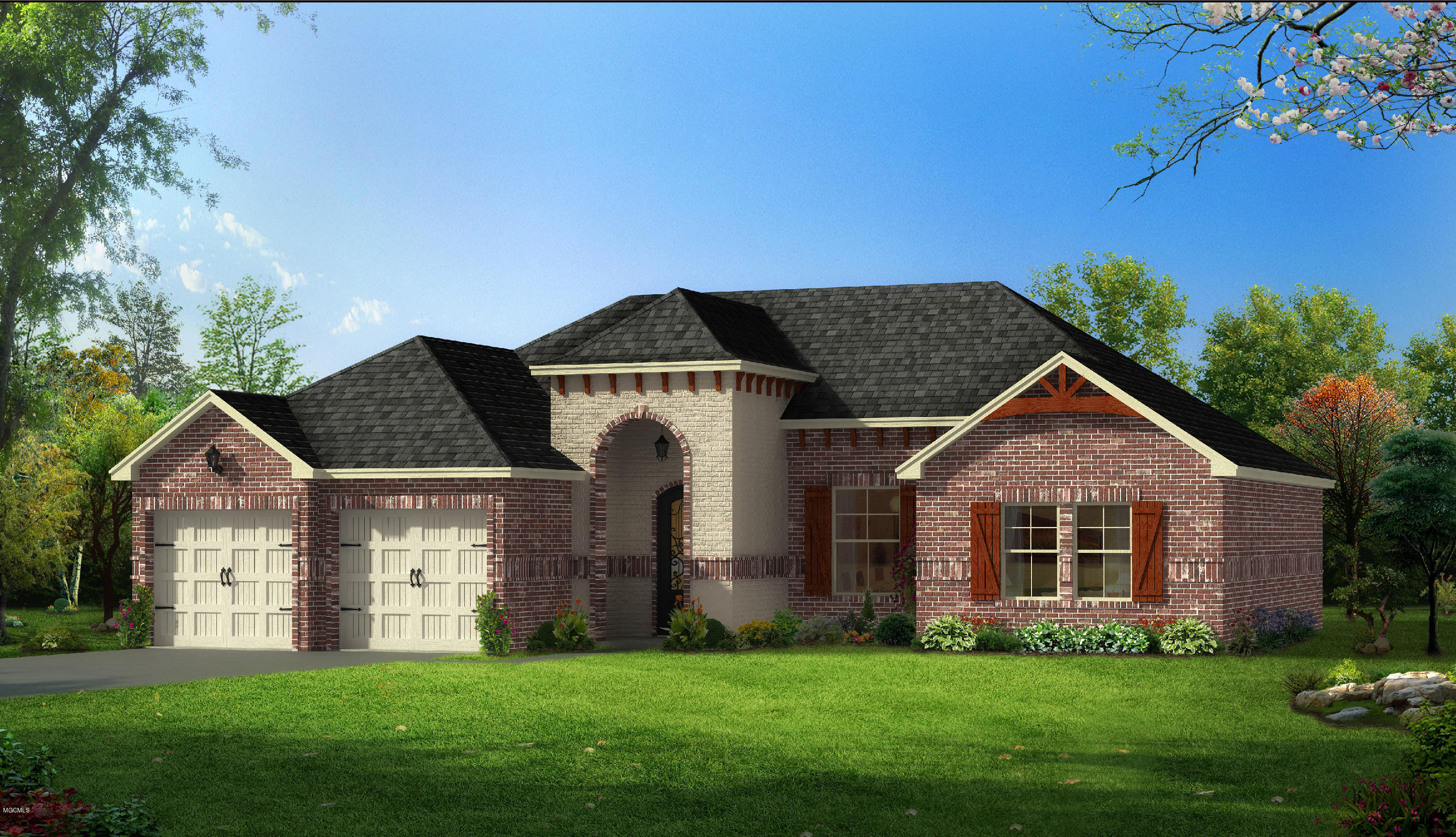 2999 Rue Michelle D'Iberville, MS 39540 - Photo 1 of 1 The Bailey BAL - Elevation B Rendering