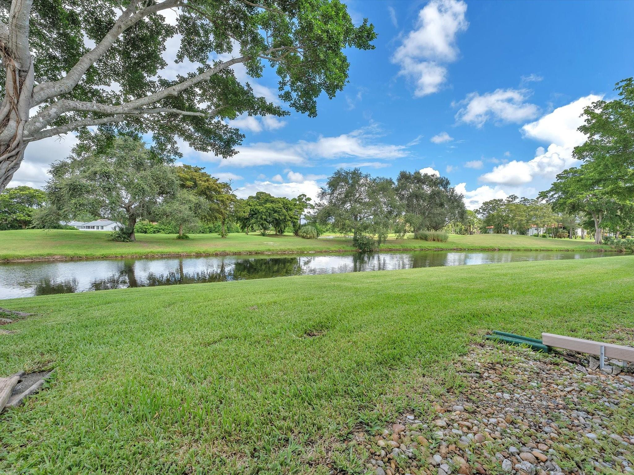 9290 Vista Del Lago, Unit E Boca Raton, FL 33428 - Photo 3 of 39 Water to the NW/N withgolf course beyond