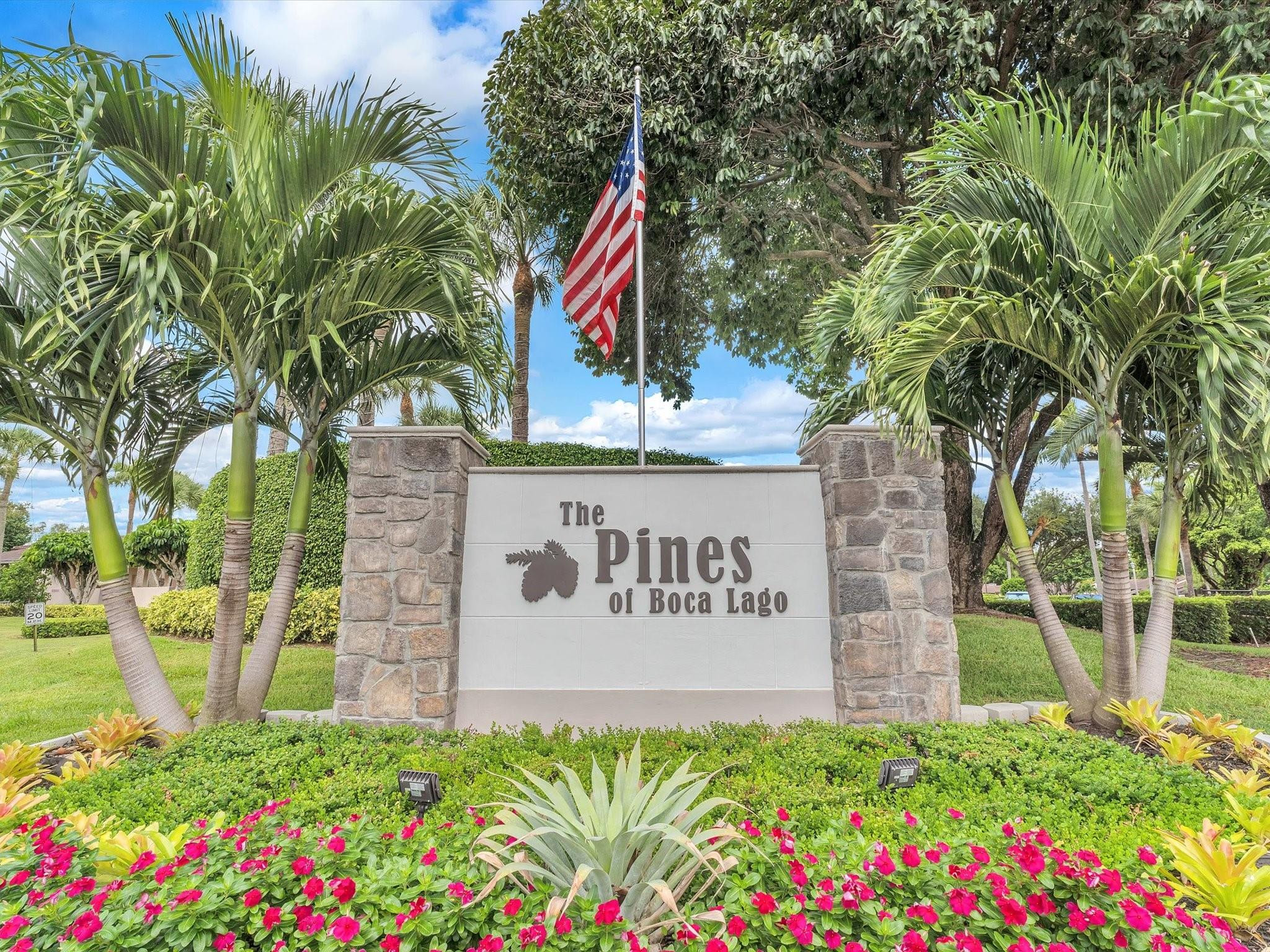 9290 Vista Del Lago, Unit E Boca Raton, FL 33428 - Photo 33 of 39 Entry to community