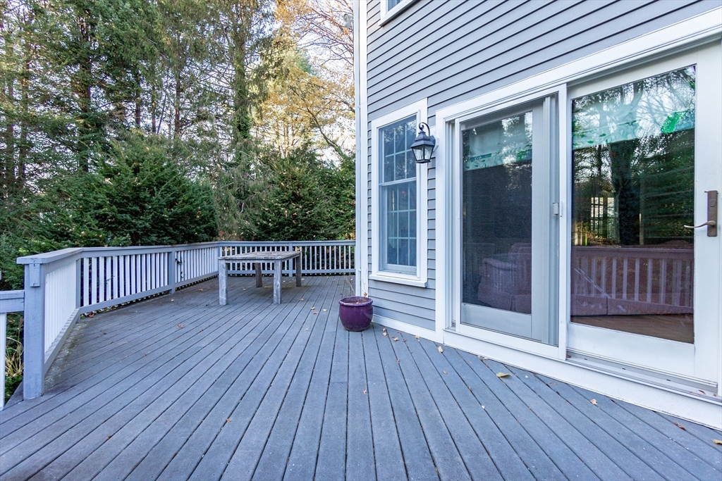 66 Suffolk Road Wellesley, MA 02481 - Photo 22 of 29 a view of outdoor space and deck