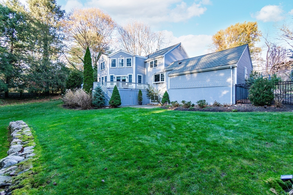 66 Suffolk Road Wellesley, MA 02481 - Photo 26 of 29 a garden view