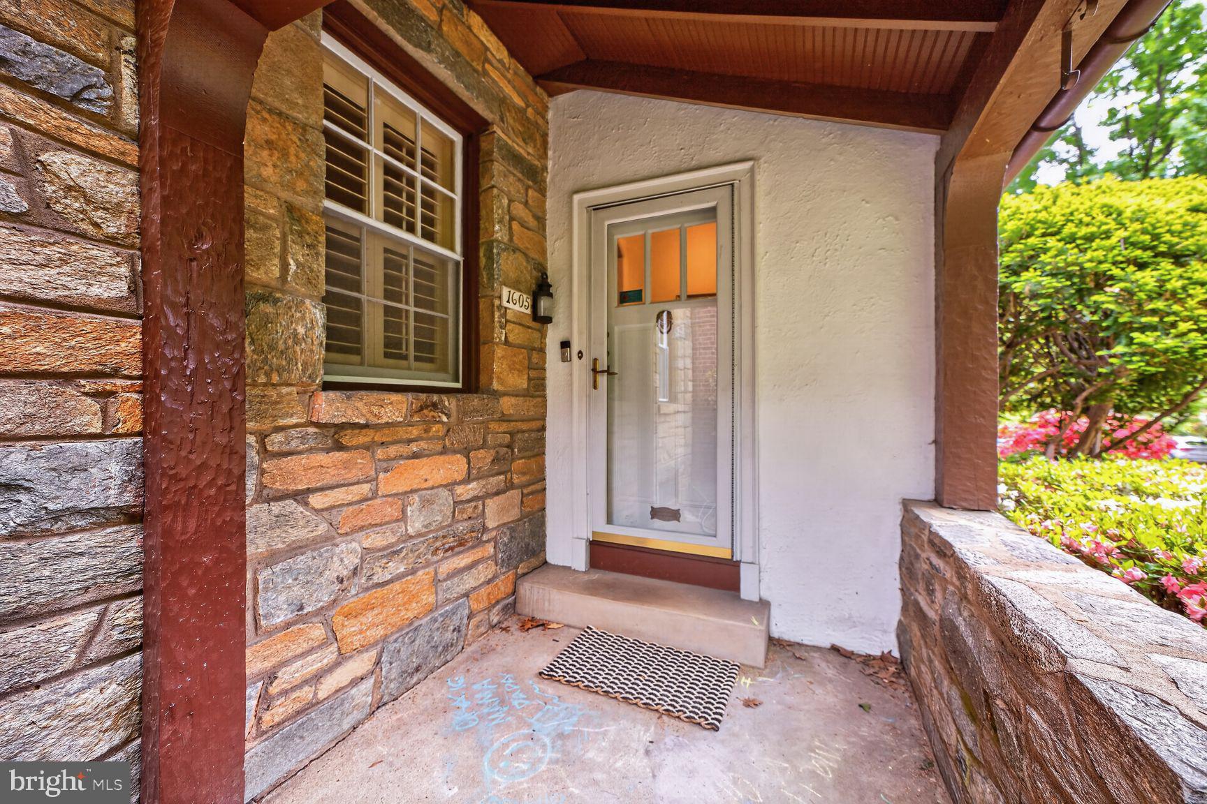 1605 44th Street Northwest Washington, DC 20007 - Photo 2 of 29 Entrance